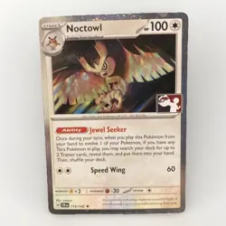 4x Noctowl 115/142 Cosmos Holo Play! Stamped Pokemon Prize Pack Stellar Crown - Image 2