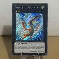 Yugioh Daigusto Phoenix HA06-EN054 Secret Rare 1st Edition NM - Image 1