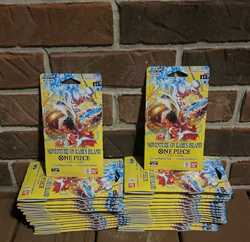 BRAND NEW-x30 One Piece OP15-EB04 Adventure On Kami's Island Sleeved Boosters - Image 1