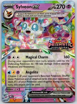 Sylveon ex - (Prismatic Evolutions Stamp) Holo Promo Miscellaneous Cards & Produ - Image 1