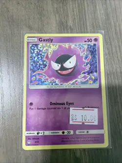 Gastly - 7/12 - Confetti Holo - Mcdonald's 2019 - Pokemon Card - LP - Image 1