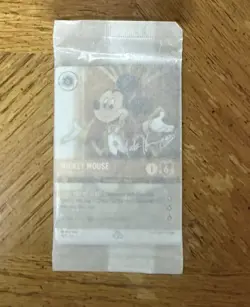 Disney Lorcana D100 Disney 100 Gift Set Collector's Edition Sealed 6 Cards Promo - Image 1