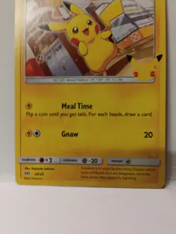 2021 Pokemon Basic Pikachu Card 25/25 EX FAST SHIPPING - Image 3