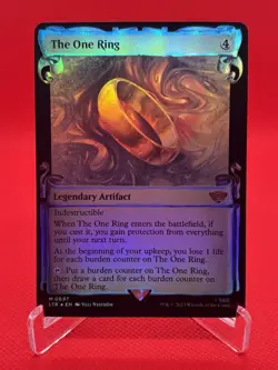 The One Ring - Foil Handmade Playtesting Card! - Image 1