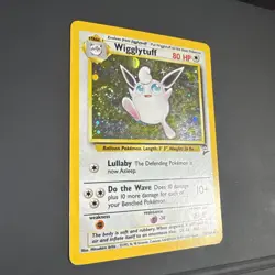 2000 Pokemon Base Set 2 Wigglytuff 19/130 Holo Rare SWIRL - Card B - Image 5