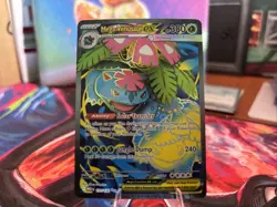 Mega Venusaur EX 155/132 Mega Evolution Full Art Card NM/M Condition - Image 1