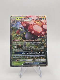 Vileplume GX 4/236 Cosmic Eclipse NM Ultra Rare Pokemon Card - Image 1