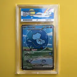 Pokemon TCG Bubble Mew EX 232/091 Paldean Fates SIR Ace 10 Gem Mint - Image 1