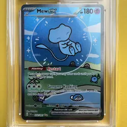 Pokemon TCG Bubble Mew EX 232/091 Paldean Fates SIR Ace 10 Gem Mint - Image 3