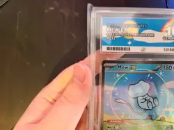 Pokemon TCG Bubble Mew EX Paldean Fates Sir Ace 10 232/091 - Image 5