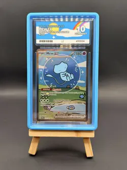 Pokemon TCG Mew EX 232/091 (Bubble Mew) Paldean Fates Sir Ace 10 Gem Mint - Image 2