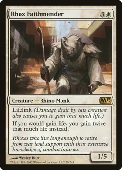 MTG Rhox Faithmender - 29 / English / Near Mint - Image 1