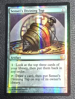 Sensei's Divining Top From the Vault: Exiled Foil MTG Magic Card - Image 1