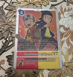 Digimon Card Game Takuya Kanbara & Koji Minamoto BT18-088 R Special Booster 2.0 - Image 1