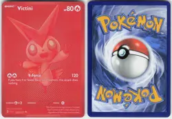 Victini 171/086 Holo Black White Rare Black Bolt Pokemon Holo NM Pristine - Image 1