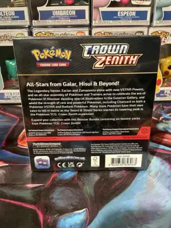 Pokemon Crown Zenith Booster Bundle - SWSH: Crown Zenith (CRZ) 820650858963 - Image 2