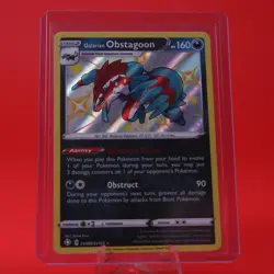 2021 Pokemon TCG Shining Fates Shiny Vault SV080/SV122 Galarian Obstagoon - Image 1