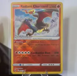 💎 Pokemon TCG Radiant Charizard 020/159 Crown Zenith Radiant Rare Holo 💎 - Image 1