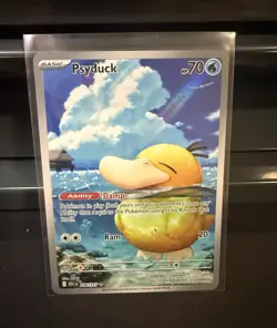 Nintendo Psyduck Full Art Holo Illustration Rare 226/217 Ascendant Heroes EN - Image 1