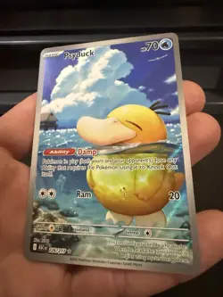 Nintendo Psyduck Full Art Holo Illustration Rare 226/217 Ascendant Heroes EN - Image 3