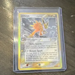 Pokemon TCG Jolteon Delta Species Holo Rare 7/113 70 HP English - Image 1