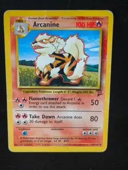 Pokemon TCG Arcanine 33/130 1999 - Image 1