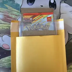 U.S. Seller Sealed Pikachu Pokemon Card Japanese 020/M-P McDonald's Promo Pack - Image 5