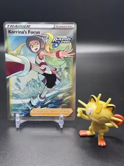 Korrina's Focus (Full Art) 160/163 Pokemon Swsh05: Battle Styles Holo - NM - Image 1