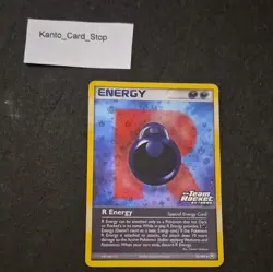 Pokemon R Energy 95/109 Reverse Holo Stamped LP/NM Uncommon EX Team Rocket Retur - Image 1