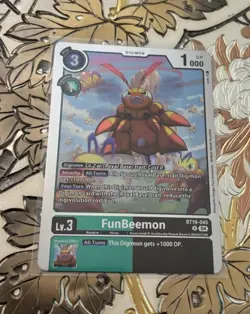 Digimon Card Game FunBeemon BT19-045 R Special Booster 2.0 - Image 1
