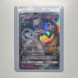 Pokemon TCG Mewtwo GX 39/73 Shining Legends Ultra Rare Holo GX - Image 1