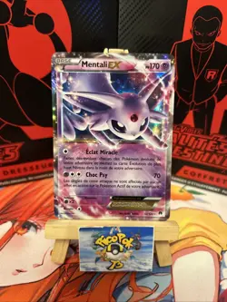 Carte Pokemon Mentali Ex 52/122 XY Rupture Turbo Francais - Image 1