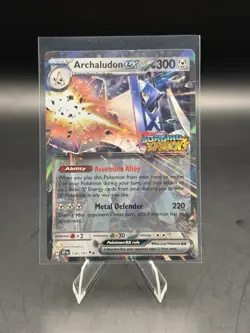 Archaludon ex (Surging Sparks Stamped) 130/191 - Double Rare Pokemon TCG - NM - Image 1