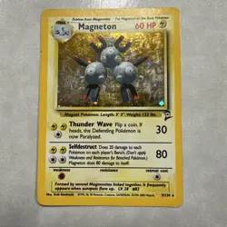 (swirl) Pokemon Magneton Holo Rare 009/102 - Image 1