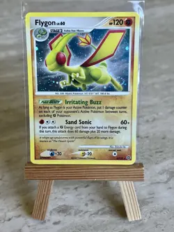 Pokemon TCG *SWIRL* Flygon 5/132 Secret Wonders Holo Rare (English) - LP - Image 1
