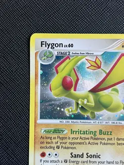 Pokemon TCG *SWIRL* Flygon 5/132 Secret Wonders Holo Rare (English) - LP - Image 3