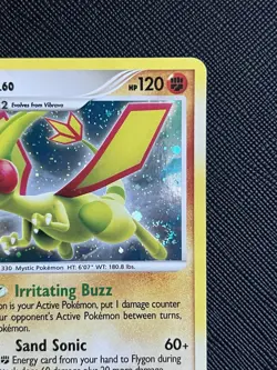 Pokemon TCG *SWIRL* Flygon 5/132 Secret Wonders Holo Rare (English) - LP - Image 4
