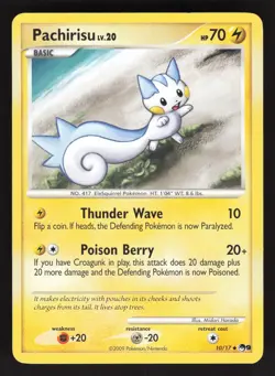 Pachirisu 10/17 Pokemon TCG POP Series 9 MP - Image 1