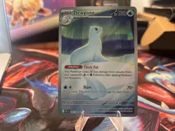 Pokemon TCG Dewgong 97/94 Phantasmal Flames Illustration Rare - Image 1
