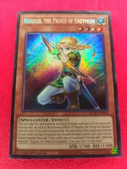 YuGiOh Glorious Gallery - Regulus, the Prince of Endymion BLGG-EN050 Secret Rare - Image 1