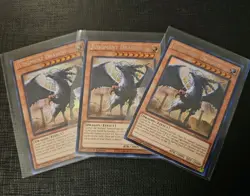 3x Judgment Dragon BLC1-EN012 Silver Ultra Rare 1st Ed YuGiOh LP Playset - Image 1