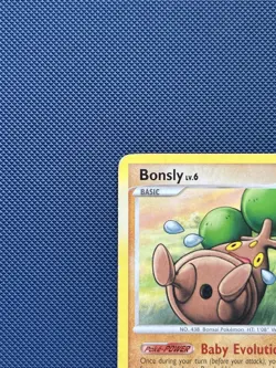 Bonsly 71/130 Non Holo Diamond and Pearl Pokemon TCG Card - MP-/HP+ - Image 2