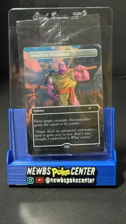 Swords To Plowshares P0001 Thanos Marvel PSA Promo Sealed Magic The Gathering NM - Image 1