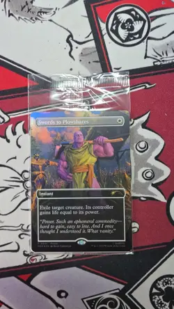Swords to Plowshares Thanos PSA Exclusive Sealed Promo Magic the Gathering Card - Image 1