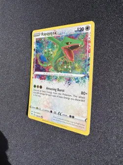 Pokemon TCG Rayquaza Card Vivid Voltage 138/185 Amazing Rare NM Condition - Image 3