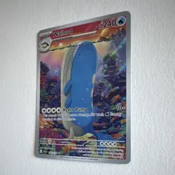 Pokemon TCG Wailord 162/159 Illustration Rare IR Holo Full Art SV09 Card - Image 3