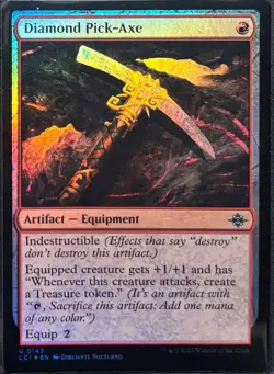 MTG The Lost Caverns of Ixalan Diamond Pick-Axe Foil (Uncommon) - Image 1