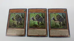 3x IRON HANS MONSTER BLRR-EN006 1ST EDITION ULTRA RARE YUGIOH PACK FRESH - Image 1