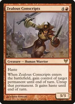 Zealous Conscripts - NM - R - MTG - Image 1