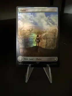 Plains (0317) Universes Beyond: Fallout Foil MTG NM - Image 1